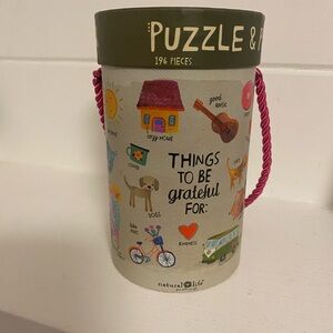 Natural Life “Things to be grateful for” Puzzle & Poster